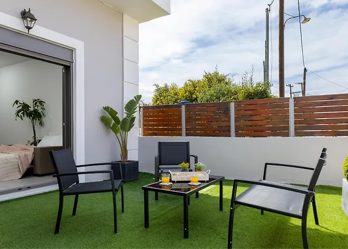 Casa Dionysia - New Lux 2Br With Jacuzzi Near Maleme Beach